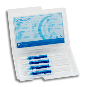 octacid kit de acido ortofosforico 37% grabador 4 jeringas x 1,2 ml clarben