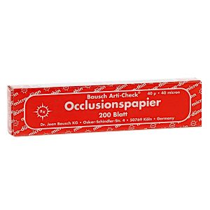 papel-articular-bk10-bausch-fino color rojo